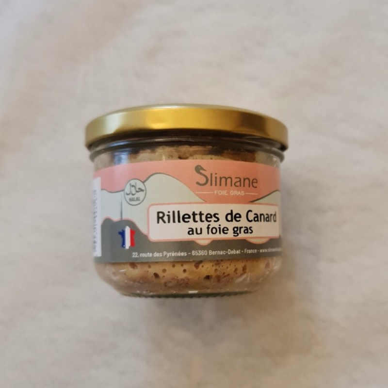Rillettes de Canard au foie gras de canard Halal – Le Terroir De La Barriere